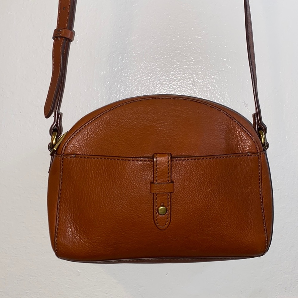 Leather Fossil Cross-body